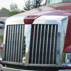 TW-1113 by TRUX - Grille Center Post Cover, for 2015+ Western Star 5700XE