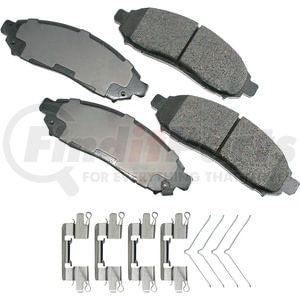 ACT1094 by AKEBONO - ProACT Ultra Premium Ceramic Disc Brake Pad Kit