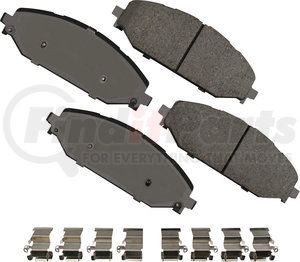 ACT2179 by AKEBONO - ProACT Ultra Premium Ceramic Disc Brake Pad Kit