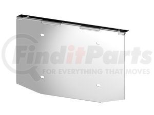20101 by AMERICAN CHROME - License Plate Panel - License Plate Holders, 14" Length, 8" Height, Stainless