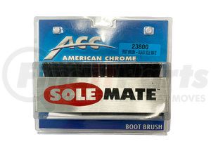 23800 by AMERICAN CHROME - Trailer Hitch Boot Brush - Boot Brush, 7.5 in. Length, 2 in. Height, Black