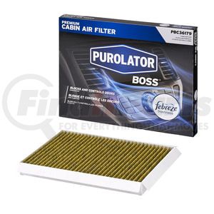 Purolator PBC36179 Cabin Air Filter Cabin Air Filter
