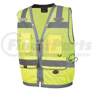 V1011160U-M by PIONEER SAFETY - Mesh Surveyor Vest