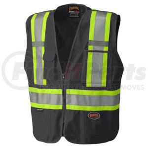 V1021170U-M by PIONEER SAFETY - Zip-Up Break Away Safety Vest