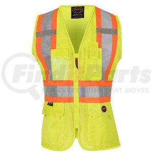 V1021860U-XS by PIONEER SAFETY - Women's Mesh Back Safety Vest