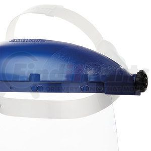 S39010 by SELLSTROM - Sellstrom&#174; S39010 Single Crown Face Shield, Chemical/Scratch Resistant, Pin-Lock Headgear