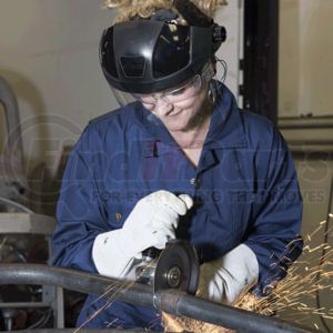 S32010 by SELLSTROM - Sellstrom® S32010 DP4 Series Ratcheting Faceshield, Clear Window, Polycarbonarte, Anti-Fog