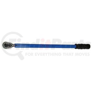 42080 by AMERICAN FORGE & FOUNDRY - Torque Wrench - Blue, 22.75 in. OAL, 32 Tooth, 1/2 DR 80 FT/LB Preset