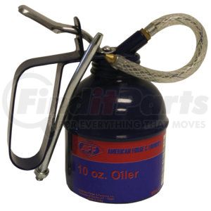 8043 by AMERICAN FORGE & FOUNDRY - 10 OZ. OIL CAN w/SPOUTS