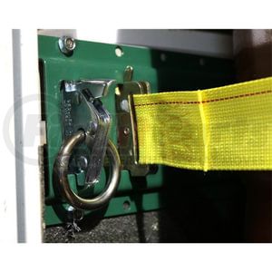 48672-13 by ANCRA - Ratchet Tie Down Strap - 2 in. x 144 in., Yellow, Polyester, with Spring load E Fittings