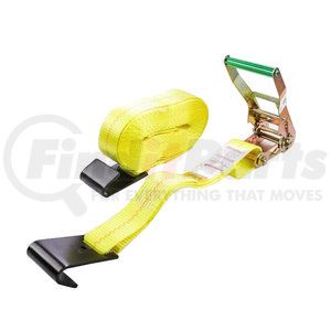 45982-11 by ANCRA - Ratchet Tie Down Strap - 2 in. x 360 in., Polyester, with Flat Hooks & Long/Wide Handle