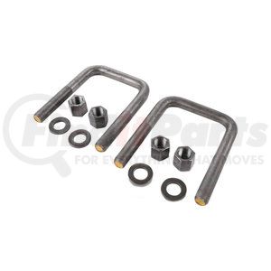 AUBK8254-05 by AUTOMANN - Leaf Spring Axle U-Bolt - Square, 3/4 in. x 4 in. x 5-3/4 in.
