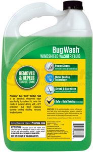 AS657 by PRESTONE PRODUCTS - Prestone   BugWash/Summer Washer Fluid - 1 gal; Removes & Repels Toughest Grime