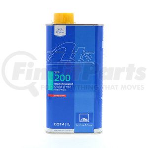 706202 by ATE BRAKE PRODUCTS - ATE Original TYP 200 Racing Quality DOT 4 Brake Fluid
