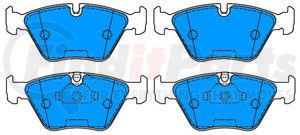 607089 by ATE BRAKE PRODUCTS - ATE Original Semi-Metallic Front Disc Brake Pad Set 607089 for BMW