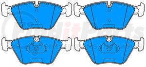 607155 by ATE BRAKE PRODUCTS - ATE Original Semi-Metallic Front Disc Brake Pad Set 607155 for BMW