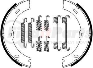 654003 by ATE BRAKE PRODUCTS - ATE Parking Brake Shoe Set 654003 for Mercedes-Benz