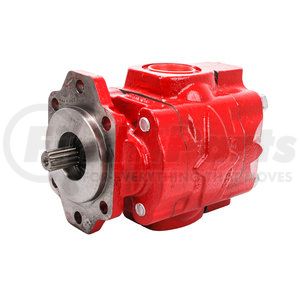 PL11902BPBL20 by MUNCIE POWER PRODUCTS - Hydraulic Gear Pump, 19 GPM, 7/8-13T 2" & "4" Bolt, PT LH-RO RV