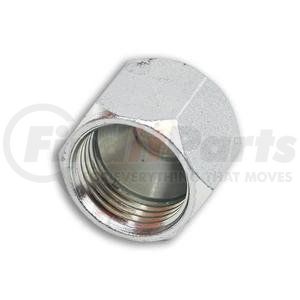 0304-C-08 by TOMPKINS - Hydraulic Coupling/Adapter - Female JIC Cap, Steel