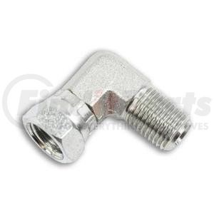Tompkins 1501-04-04 Hydraulic Coupling/Adapter - MP x FP x 90, NPSM Elbow, Steel