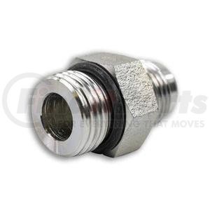 6400-08-10 by TOMPKINS - Hydraulic Coupling/Adapter - MJ x MB,  Straight Thread Connector, Steel