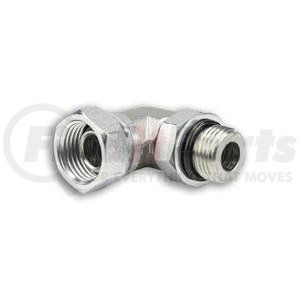 Tompkins 6500-08-08 Hydraulic Coupling / Adapter 1/2 Inch Dash 08 Male x 1/2 Inch Female JIC Swivel 37 Degree Flare 90 Degree