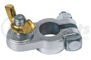 8-620 by PHILLIPS INDUSTRIES - Battery Cable Clamp - Marine, Positve, Brass, Tin Plated, Top Post-to 3/8 in. Stud