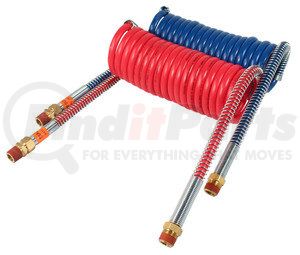 11-320 by PHILLIPS INDUSTRIES - Air Brake Hose Assembly - 20 ft., Red and Blue, (Emergency and Service), Heavy Duty
