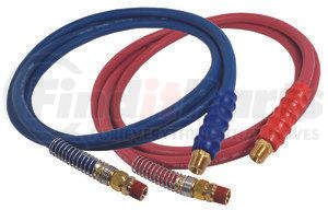 Phillips Industries 11-81120 Primary Wire Air Brake Air Line - 12 ft., Red and Blue, Straight, Rubber, with Red and Blue Grip