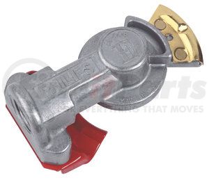 12-008 by PHILLIPS INDUSTRIES - Straight Mount Gladhand - Emergency, red, 1/2" female pipe thread