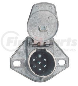 15-720 by PHILLIPS INDUSTRIES - Trailer Receptacle Socket - 2-Hole, Wire Insertion, Split Pin