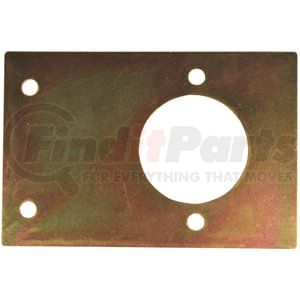 15-784 by PHILLIPS INDUSTRIES - Trailer Receptacle Socket - Mounting Bracket Only, Flat, fits 7-Way Socket