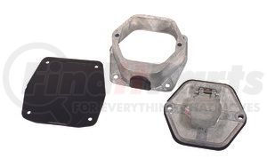 15-7609 by PHILLIPS INDUSTRIES - Trailer Nosebox Assembly - 7-Way, 1-7/8 in. Depth, Split Pin, without Circuit Breakers