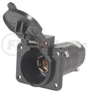 16-714 by PHILLIPS INDUSTRIES - Trailer Receptacle Socket - 7-Way, Blade, for Light Duty Trucks and RV Connections