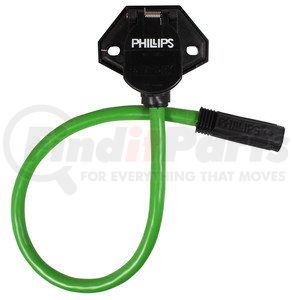 16-795 by PHILLIPS INDUSTRIES - S7 QCS2 Trailer Receptacle Socket - with Slim-7, for Swivel Socket without Junction Box