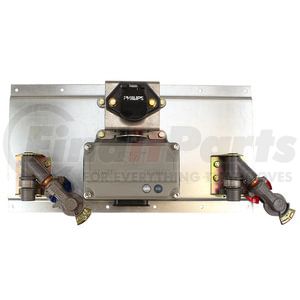 16-95246PL by PHILLIPS INDUSTRIES - STA-DRY S7 Trailer Nosebox Assembly - with 20 AMP Circuit Breaker, QWIK-E Gladhands