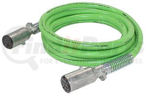 30-2051 by PHILLIPS INDUSTRIES - Trailer Power Cable - Lectraflex 12 Feet with Zinc Die-Cast Plugs