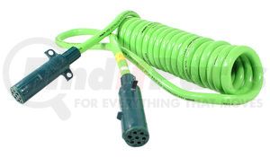 30-9924 by PHILLIPS INDUSTRIES - ABS Coiled Cable - 15 Feet, 48 in. Lead with Quick Connect Plug