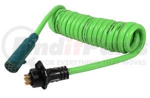 30-9334 by PHILLIPS INDUSTRIES - ABS Coiled Cable - 12 Feet with QCMS2 and Quick Connect Plug