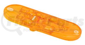 51-60303 by PHILLIPS INDUSTRIES - Brake / Tail / Turn Signal Light - 6.5 in. Oval, Amber, Quantity 1