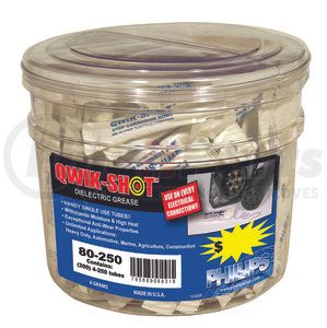 80-250 by PHILLIPS INDUSTRIES - Dielectric Grease - 200 Pieces, Tube Type, on Bucket, 6 grams