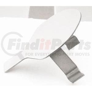 Roadmaster 647-1 Chrome Plated Replacement End Cap Cover For 647-SL Mud Flap Hanger Assembly