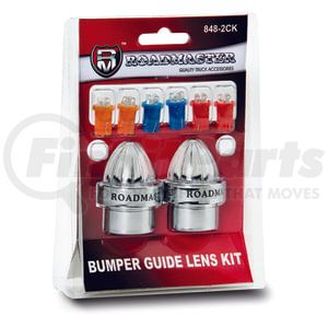 848-2CK by ROADMASTER - Bumper Guide Lens Kit, Clear, with 3 Color LED