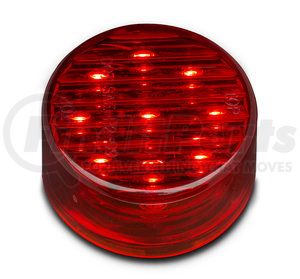 1815-1R by ROADMASTER - 2" Red 9 LED Marker Light. 2-Prong Connection
