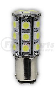 1965W by ROADMASTER - White 13 LED Replacement 1157 Bulb. Twin Contact. Offset Pin