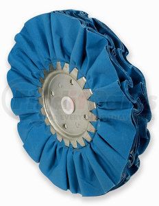 8020-6 by ROADMASTER - 6" Blue Airway Buffing Wheel 12-ply; 5/8" and 1/2" Arbor