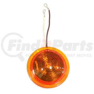 510002 by BETTS - 50 56 57 60 Series Marker/Clearance Light - Amber 1-Diode LED Lens Insert Shallow Multi-volt