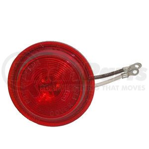 660001 by BETTS HD - 65 Series Marker/Clearance Light- Red 3-Diode LED, Shallow, 12-Volt, 2-Eyelets