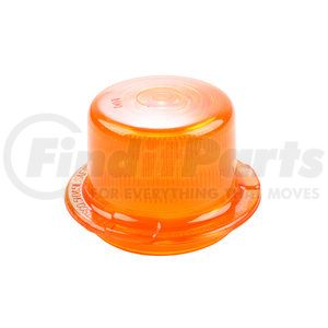 920117 by BETTS - Dome Light Lens - Fits 50 56 57 60 100 Series Lamps Deep Amber Polycarbonate