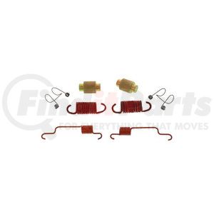Euclid E-10760 Drum Brake Hardware Kit Drum Brake Hardware Kit - Front Steer Axle, 16.5 in. Brake Drum Diameter